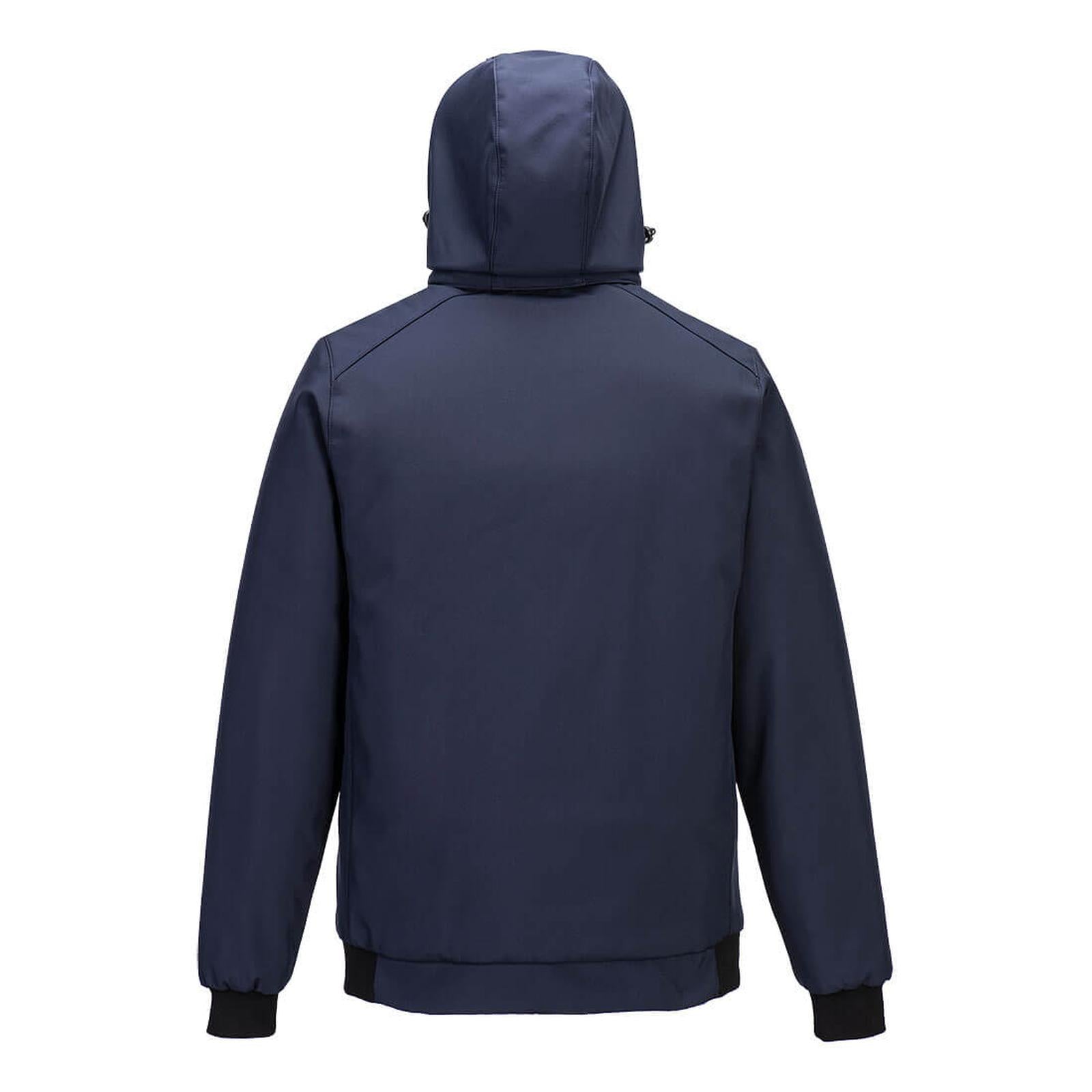Portwest WX2 Eco Jassen CD874 softshell 2 (L) waterafstotend winddicht donker marineblauw(NV)