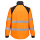 Portwest WX2 Eco Jassen CD875 Hi-Vis Softshell (2L) HiVis waterafstotend winddicht oranje-zwart(OB)