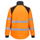 Portwest WX2 Eco Jassen CD875 Hi-Vis Softshell (2L) HiVis waterafstotend winddicht oranje-zwart(OB)