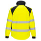 Portwest WX2 Eco Jassen CD875 Hi-Vis Softshell (2L) HiVis waterafstotend winddicht geel-zwart(YB)