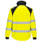 Portwest WX2 Eco Jassen CD875 Hi-Vis Softshell (2L) HiVis waterafstotend winddicht geel-zwart(YB)