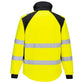 Portwest WX2 Eco Jassen CD875 Hi-Vis Softshell (2L) HiVis waterafstotend winddicht geel-zwart(YB)
