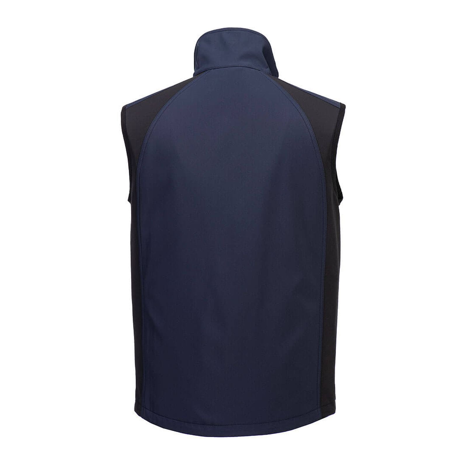 Portwest WX2 Eco Bodywarmer CD876 Softshell Gilet (2L) stetch waterbestendig donker marineblauw(DN)