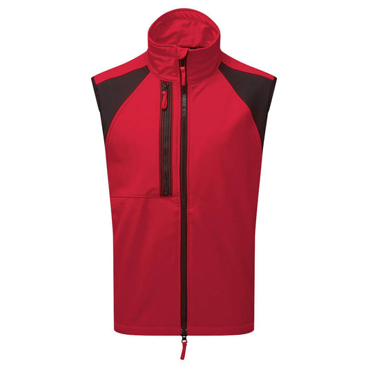 Portwest WX2 Eco Bodywarmer CD876 Softshell Gilet (2L) stetch waterbestendig diep rood(DR)