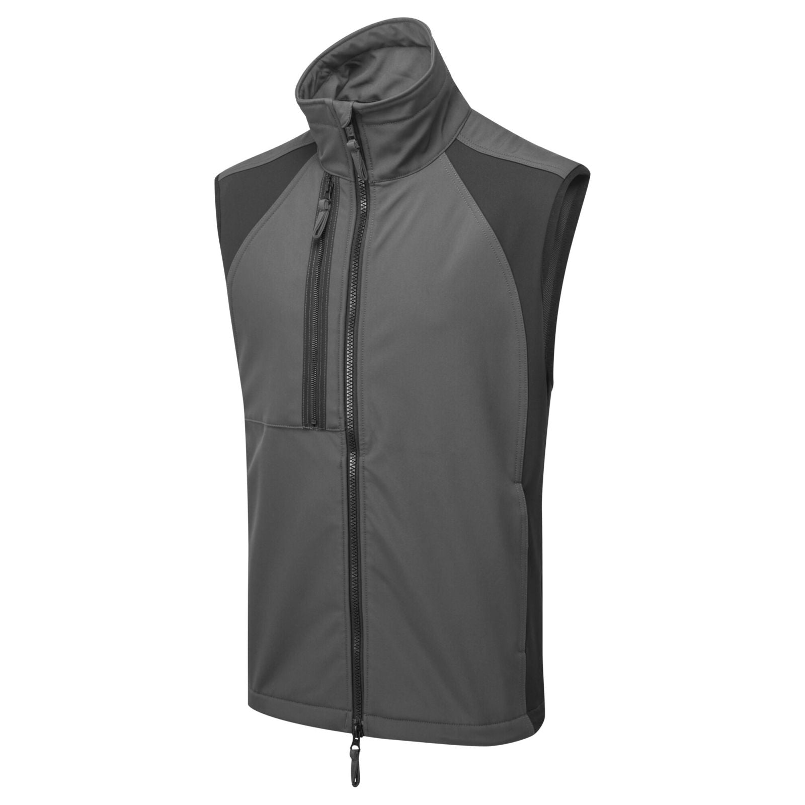 Portwest WX2 Eco Bodywarmer CD876 Softshell Gilet (2L) stetch waterbestendig metaalgrijs(MG)
