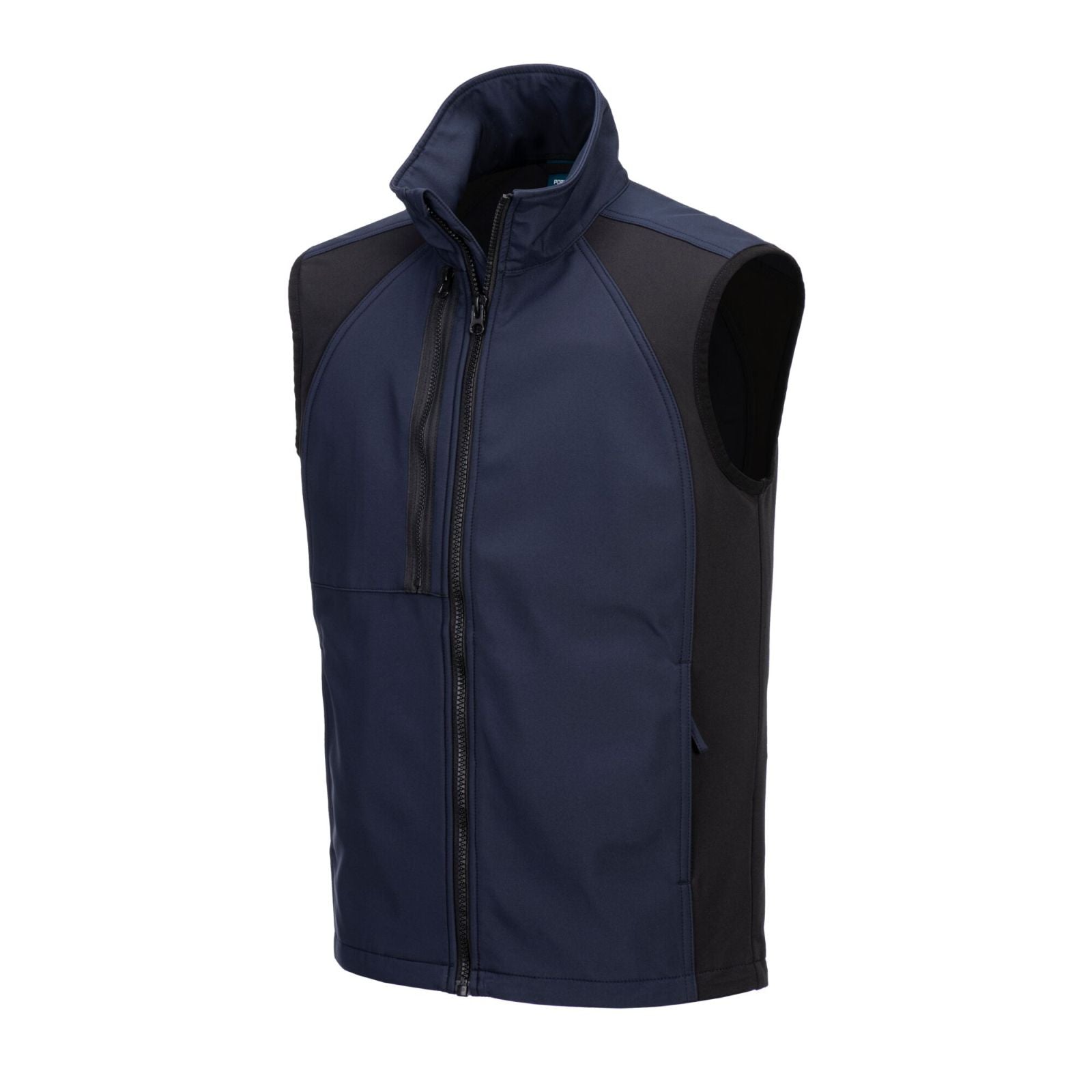 Portwest WX2 Eco Bodywarmer CD876 Softshell Gilet (2L) stetch waterbestendig donker marineblauw(NV)