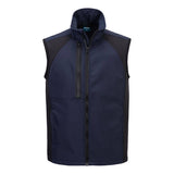 Portwest WX2 Eco Bodywarmer CD876 Softshell Gilet (2L) stetch waterbestendig donker marineblauw(NV)