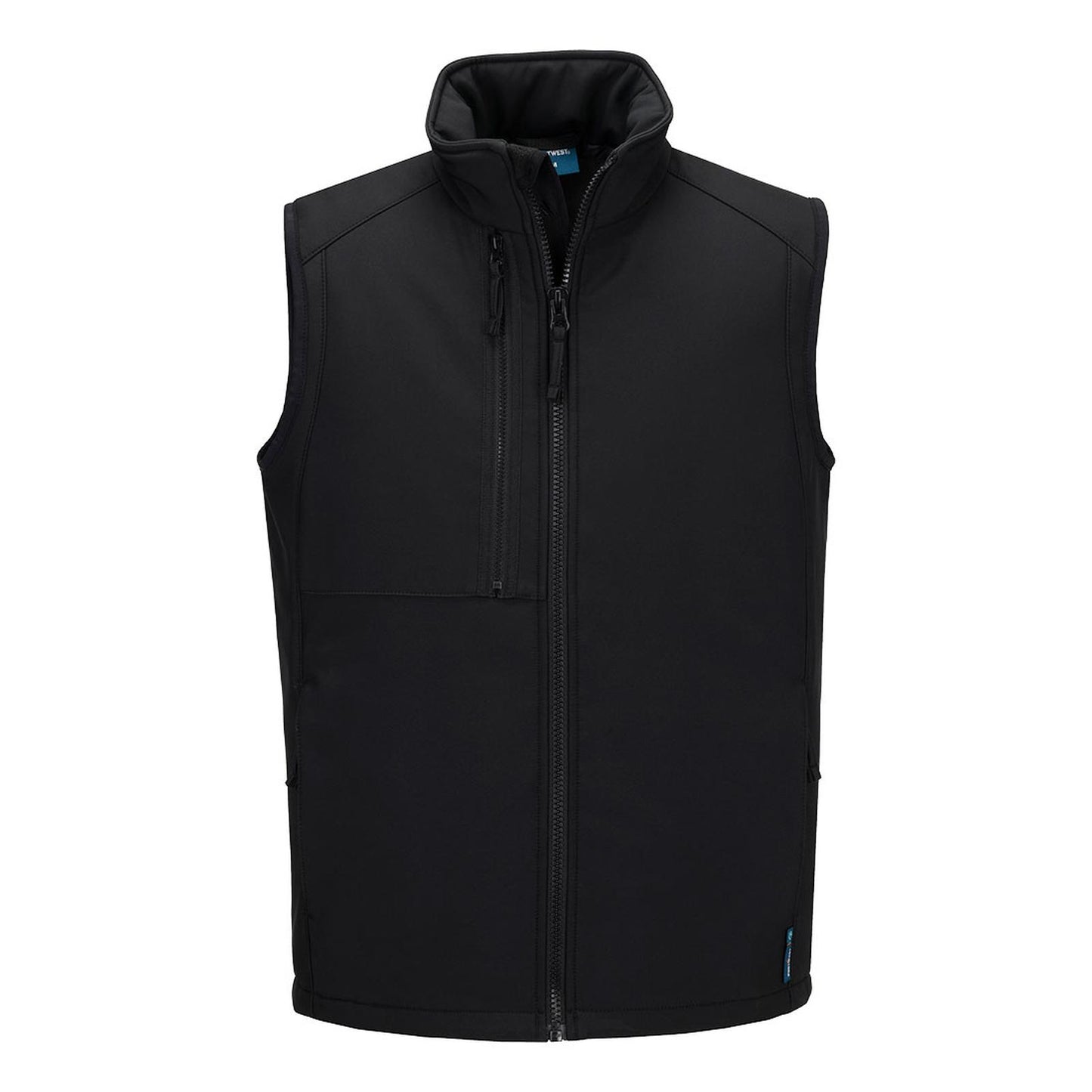 Portwest WX2 Bescherming Tegen Alle Weersomstandigheden Bodywarmer CD877 Eco Softshell (2L) zwart(BK)