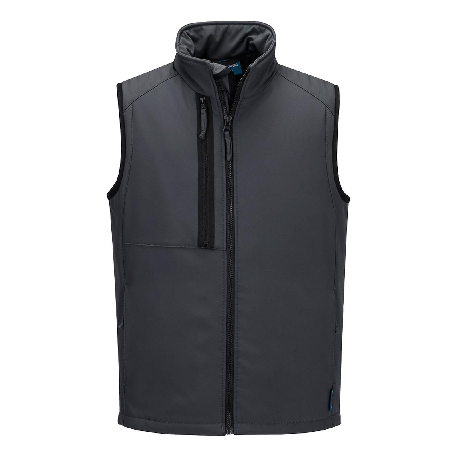 Portwest WX2 Bescherming Tegen Alle Weersomstandigheden Bodywarmer CD877 Eco Softshell (2L) metaalgrijs(MG)