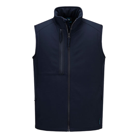 Portwest WX2 Bescherming Tegen Alle Weersomstandigheden Bodywarmer CD877 Eco Softshell (2L) marineblauw(NV)