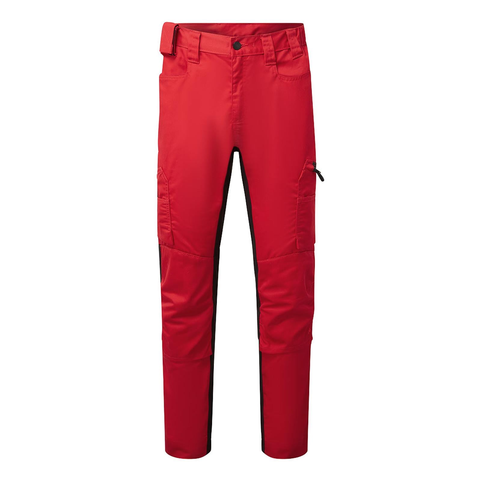 Portwest WX2 Eco Werkbroek CD881 stretch handel diep rood(DR)
