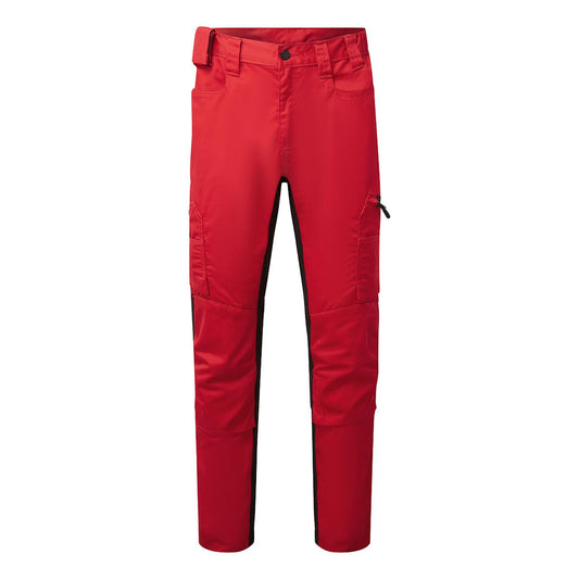 Portwest WX2 Eco Werkbroek CD881 stretch handel diep rood(DR)