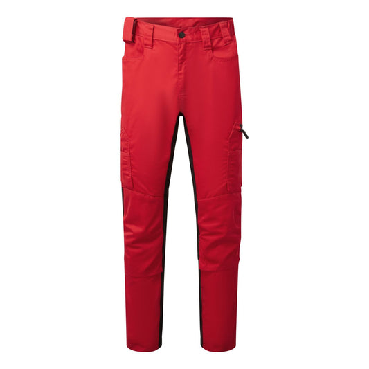Portwest WX2 Eco Werkbroek CD881 stretch handel diep rood(DR)