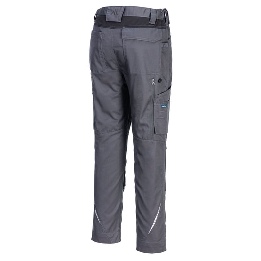 Portwest WX2 Eco Werkbroek CD881 stretch handel metaalgrijs(MG)