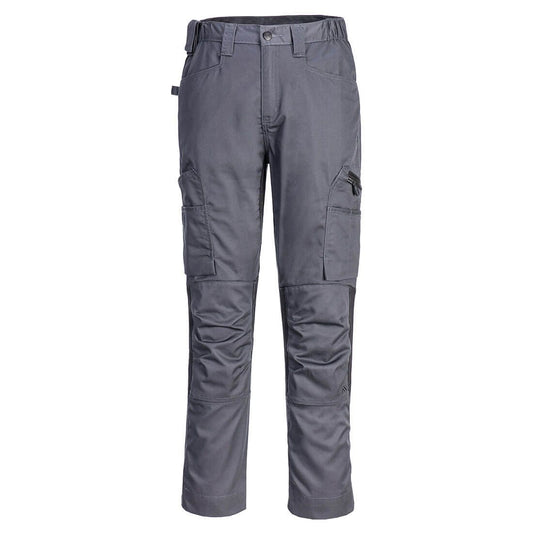 Portwest WX2 Eco Werkbroek CD881 stretch handel metaalgrijs(MG)
