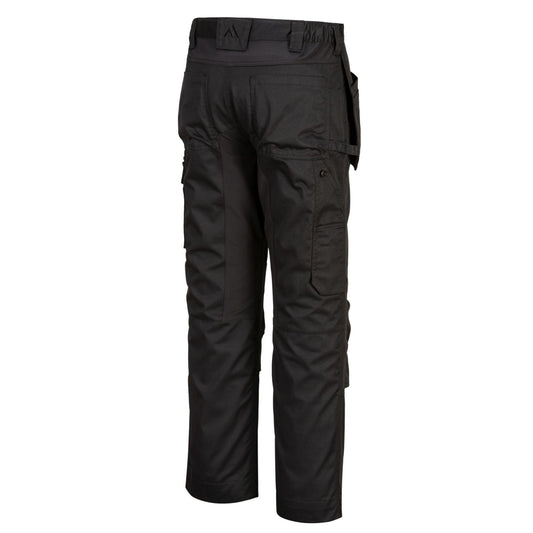 Portwest WX2 Eco broeken CD883 stretch holsterzakken zwart(BK)