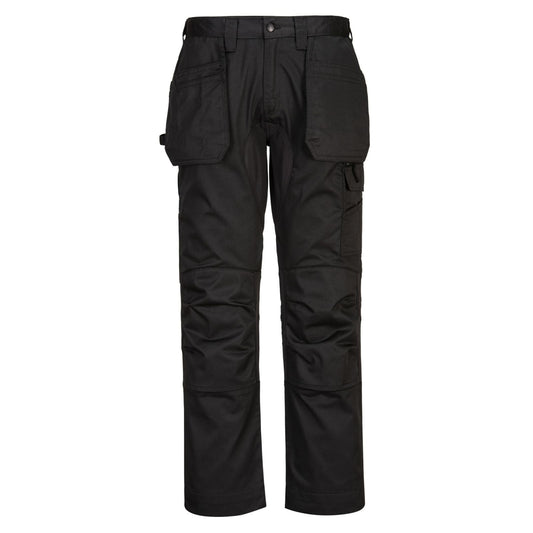 Portwest WX2 Eco broeken CD883 stretch holsterzakken zwart(BK)