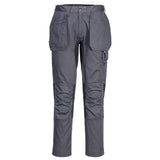 Portwest WX2 Eco Broeken CD883 stretch holsterzakken metaalgrijs(MG)