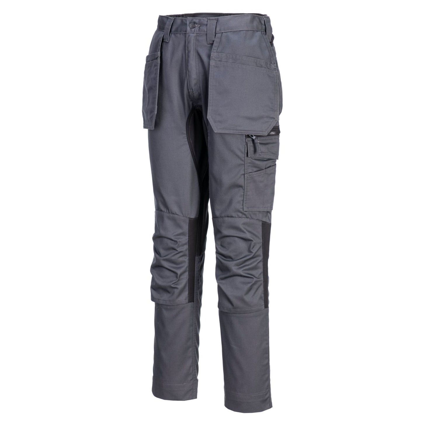 Portwest WX2 Eco Broeken CD883 stretch holsterzakken metaalgrijs(MG)