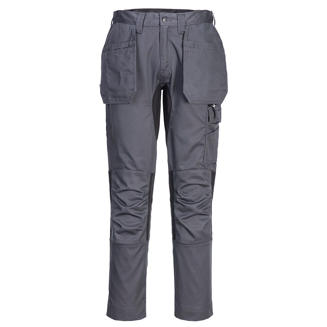 Portwest WX2 Eco Broeken CD883 stretch holsterzakken metaalgrijs(MG)