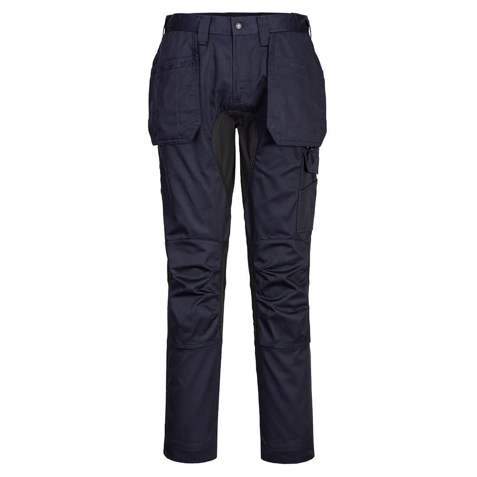 Portwest WX2 Eco Broeken CD883 stretch holsterzakken donker marineblauw-zwart(NV)