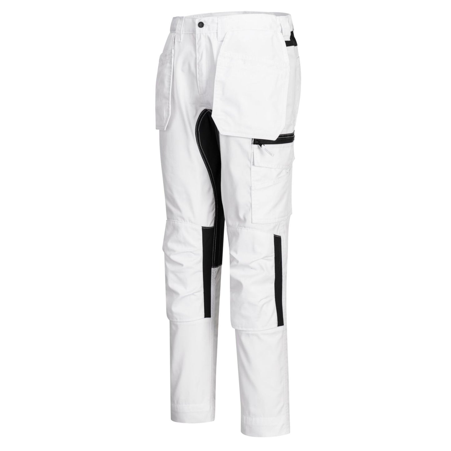 Portwest WX2 Eco Broeken CD883 stretch holsterzakken wit(WH)