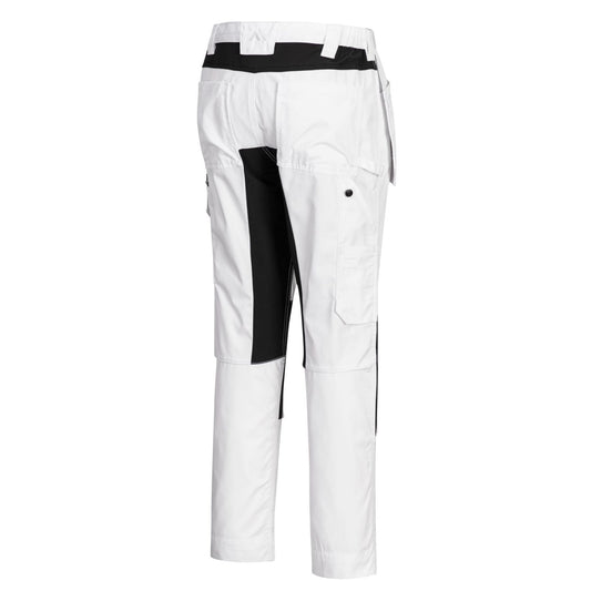 Portwest WX2 Eco Broeken CD883 stretch holsterzakken wit(WH)