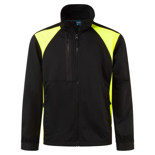 Portwest WX2 Werkjack CD885 stretch zwart(BK)
