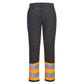 Portwest WX2 Eco Hi-Vis Broek CD888 Service HiVis Klasse 1 stretch oranje-zwart(OB)