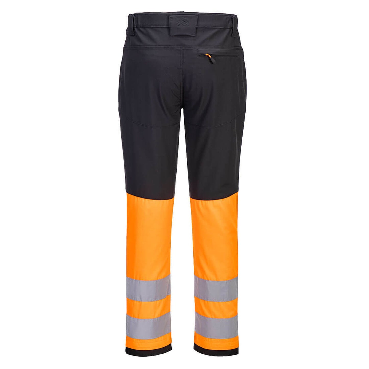 Portwest WX2 Eco Hi-Vis Broek CD888 Service HiVis Klasse 1 stretch oranje-zwart(OB)