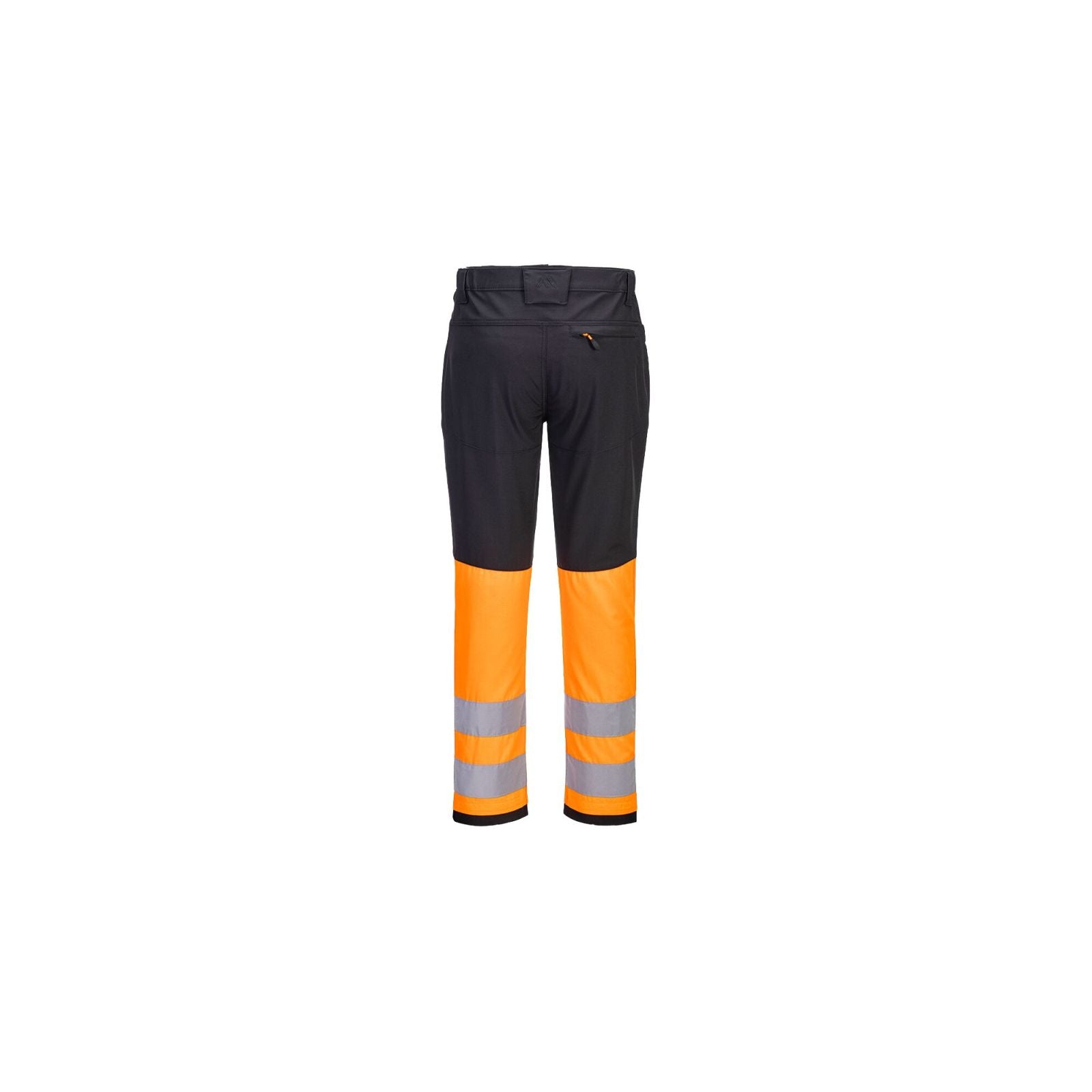 Portwest WX2 Eco Hi-Vis Broek CD888 Service HiVis Klasse 1 stretch oranje-zwart(OB)