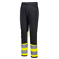 Portwest WX2 Eco Hi-Vis Broek CD888 Service HiVis Klasse 1 stretch geel-zwart(YB)