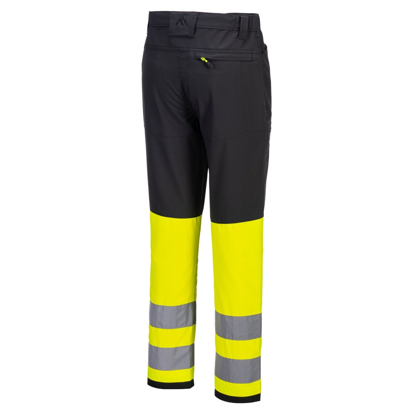 Portwest WX2 Eco Hi-Vis Broek CD888 Service HiVis Klasse 1 stretch geel-zwart(YB)