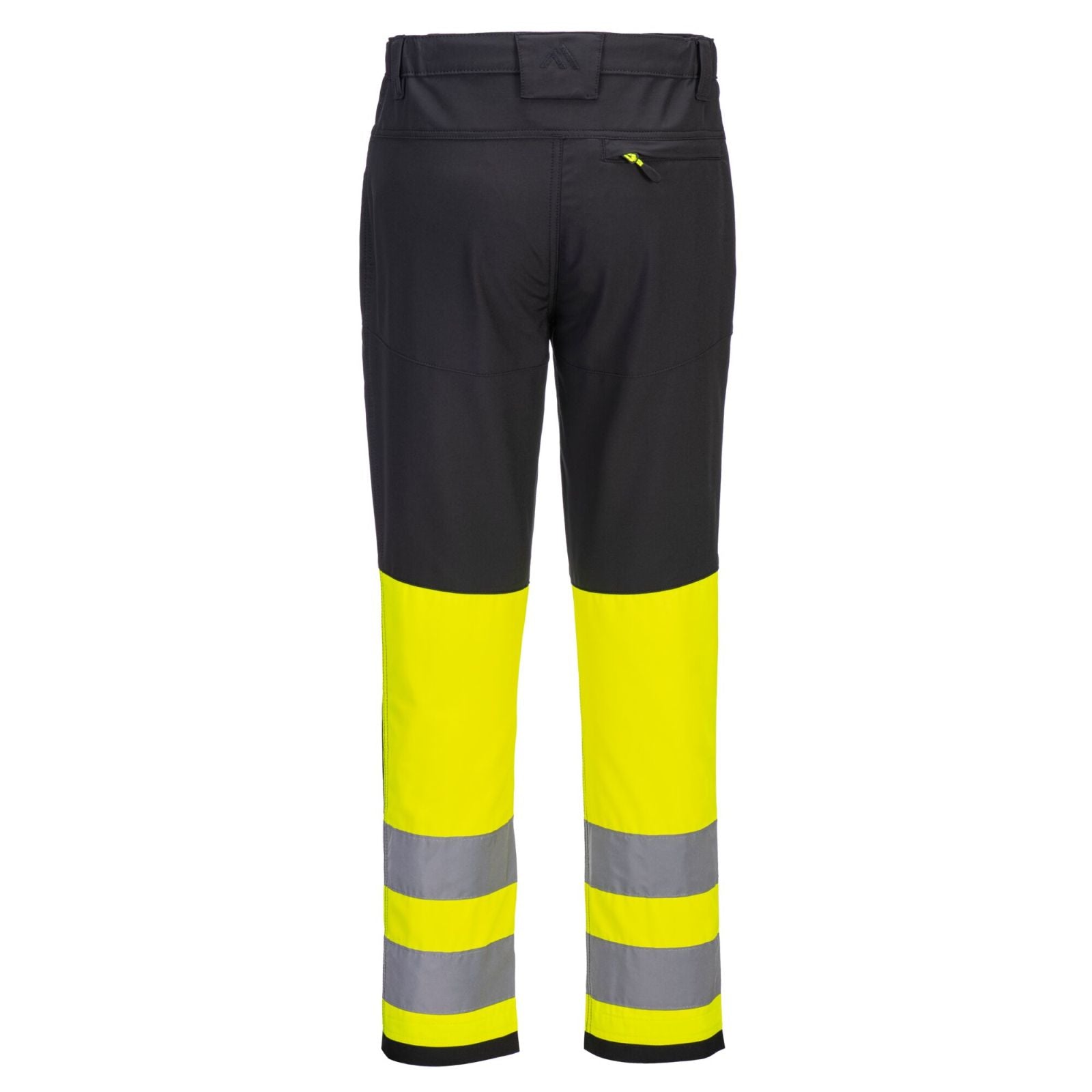 Portwest WX2 Eco Hi-Vis Broek CD888 Service HiVis Klasse 1 stretch geel-zwart(YB)