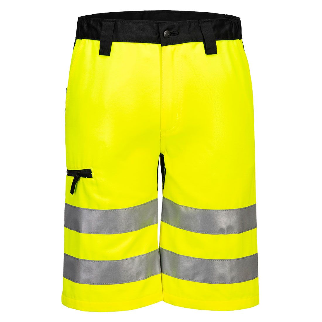 Portwest WX2 Hoge zichtbaarheid Korte Broek CD899 Eco Hi-Vis geel-zwart(YB)