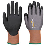 Portwest CT Handschoenen CT21 C 21 Nitril grijs-zwart(G8)