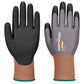 Portwest CT Handschoenen CT21 C 21 Nitril grijs-zwart(G8)