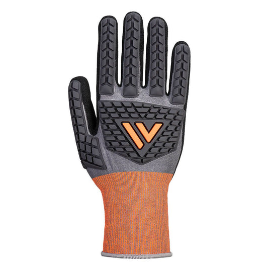 Portwest CT Handschoenen CT46 D18 nitril inslag grijs-zwart(G8)