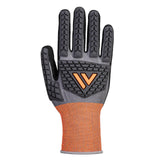 Portwest CT Handschoenen CT46 D18 nitril inslag grijs-zwart(G8)