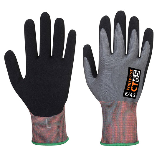 Portwest Handschoenen CT65 Snijbestendig grijs-zwart(G8)
