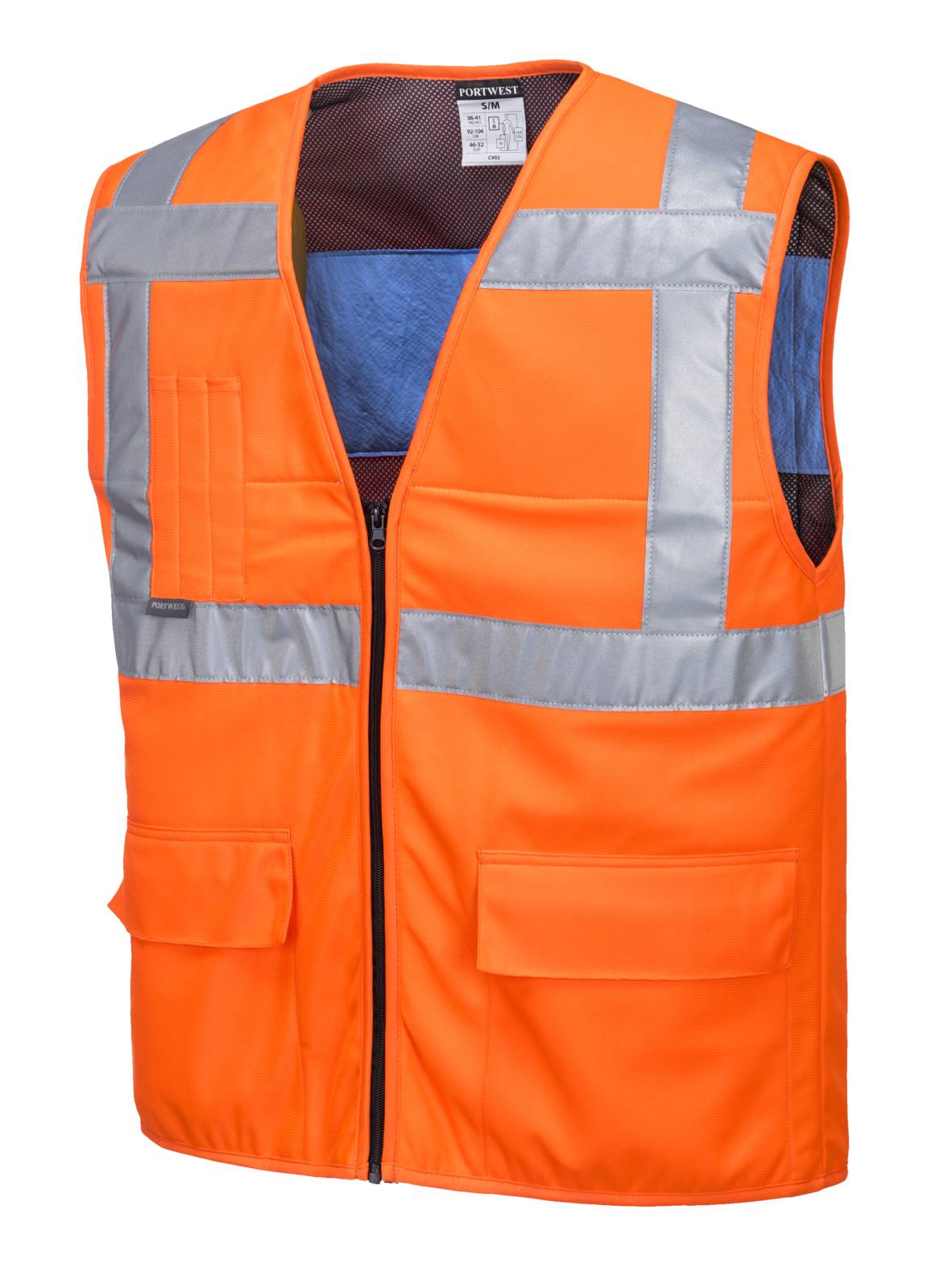 Portwest Vesten CV02 HiVis oranje(OR)