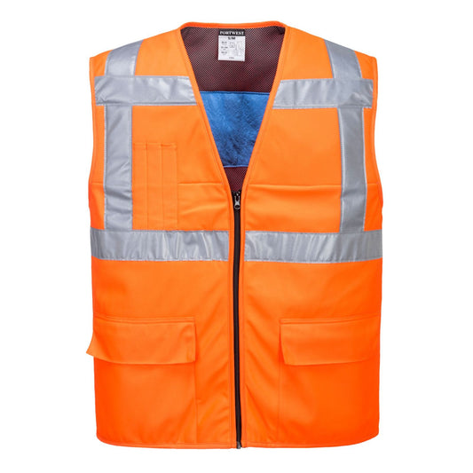 Portwest Vesten CV02 HiVis oranje(OR)
