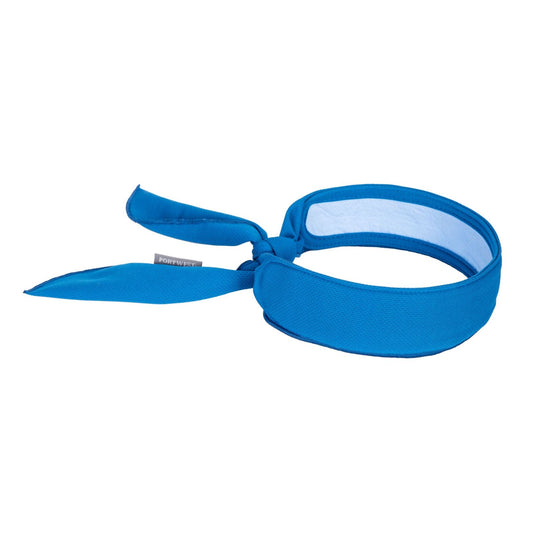 Portwest Sjaals CV05 Verkoelend UPF50+ UV blauw(BL)