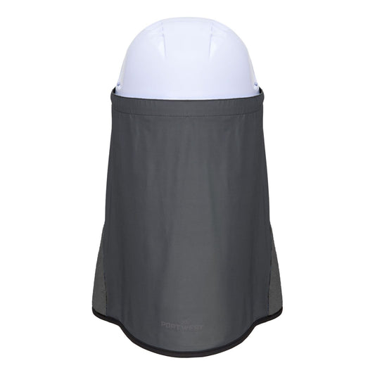 Portwest Verkoelende accessoires Alle Weersomstandigheden Helm CV26 nekschaduw koeling leisteengrijs(SG)