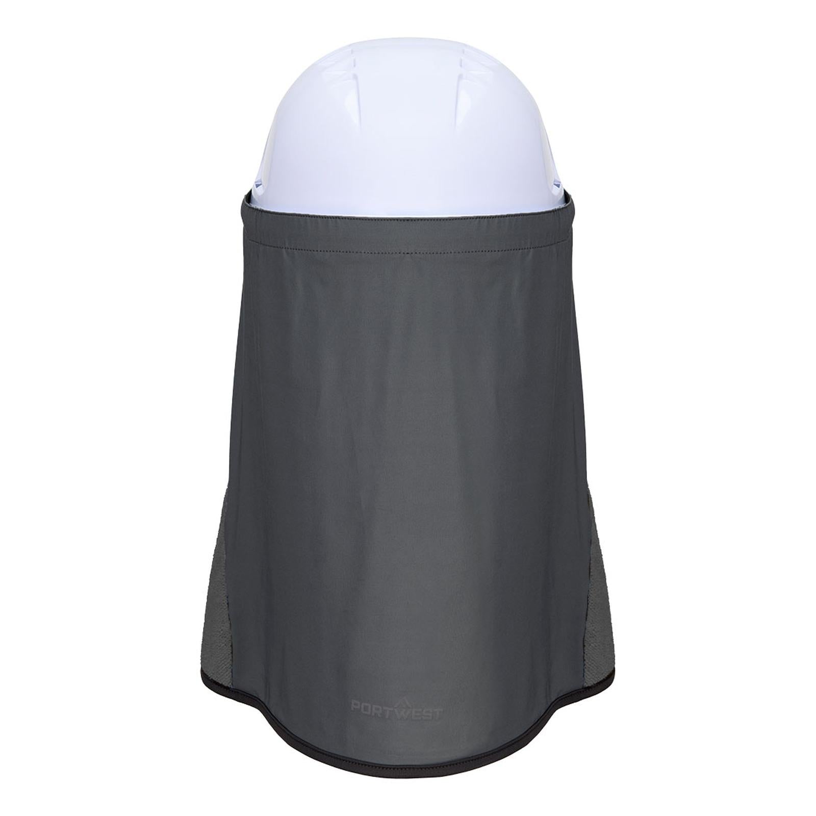 Portwest Verkoelende accessoires Bescherming Tegen Alle Weersomstandigheden Helm CV26 nekschaduw koeling leisteengrijs(SG)