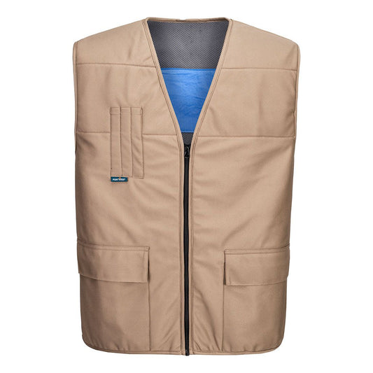 Portwest Cool-vesten Alle Weersomstandigheden Koelvest CV28 khaki(KH)