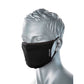 Portwest 3-Laags Anti Microbieel Stoffen Gezichtsmasker (pak 25 stuks) CV33 zwart(BK)