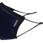 Portwest 3-Laags Anti Microbieel Stoffen Gezichtsmasker (pak 25 stuks) CV33 marineblauw(NA)