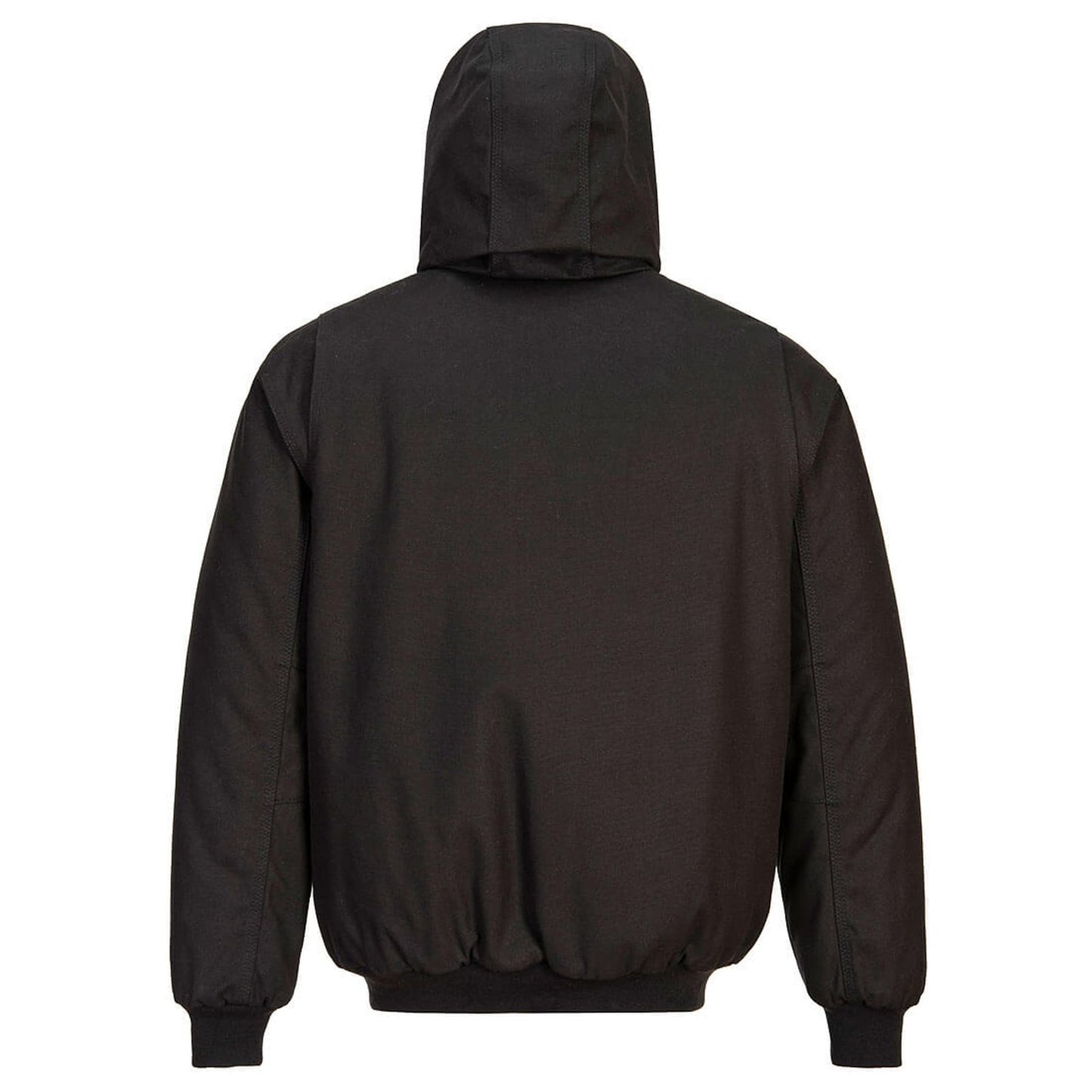 Portwest Algemene Werkkleding Werkkleding Jack DC801 capuchon eendeveren gevoerd zwart(BK)