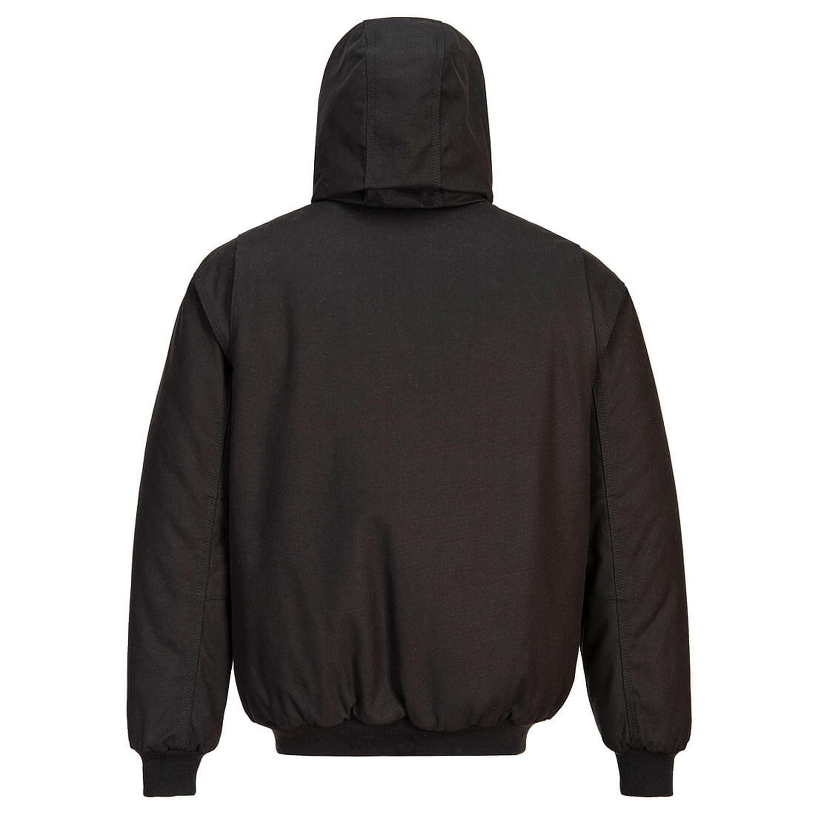 Portwest Algemene Werkkleding Werkkleding Jack DC801 capuchon eendeveren gevoerd zwart(BK)